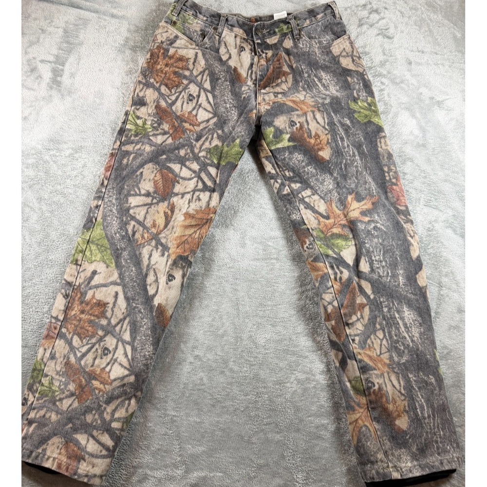 Big Bill Fleece Lined Camo Pants 34x32 Men's Hunting Realtree Style